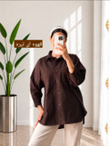 شومیز زنانه طرح کیمونو قد۷۵